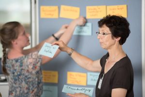 Saskia Opalinski und Waltraud Ziegler (Fort- und Weiterbildung)