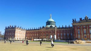 Das neue Palais Potsdam, Treffpunkt des 2. Workshops der Qualitätsoffensive Lehrerbildung zum Thema "Vernetzung"