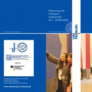 Flyer: "Mentoring für Lehramststudierende im 1. Studienjahr"