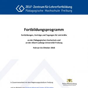 Fortbildungsprogramm Februar-Oktober 2018