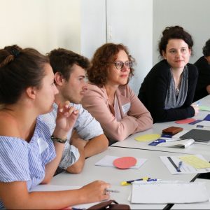 Workshop "Bedarfe von Schulen zu Inklusion forschungsbasiert begleiten – Freiburger Inklusive Schulbegleitforschung (FRISBI)" beim Praxisphasentag 2018