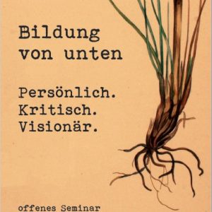 Flyer Bildung von unten