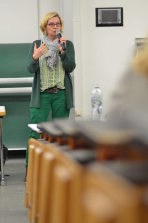 Praxiskolleg Ringvorlesung WS 2018/19 - Diskutantin Sybille Schick