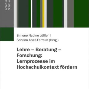 Cover des Sammelbandes "Lehre - Beratung - Forschung" (Beltz Juventa)