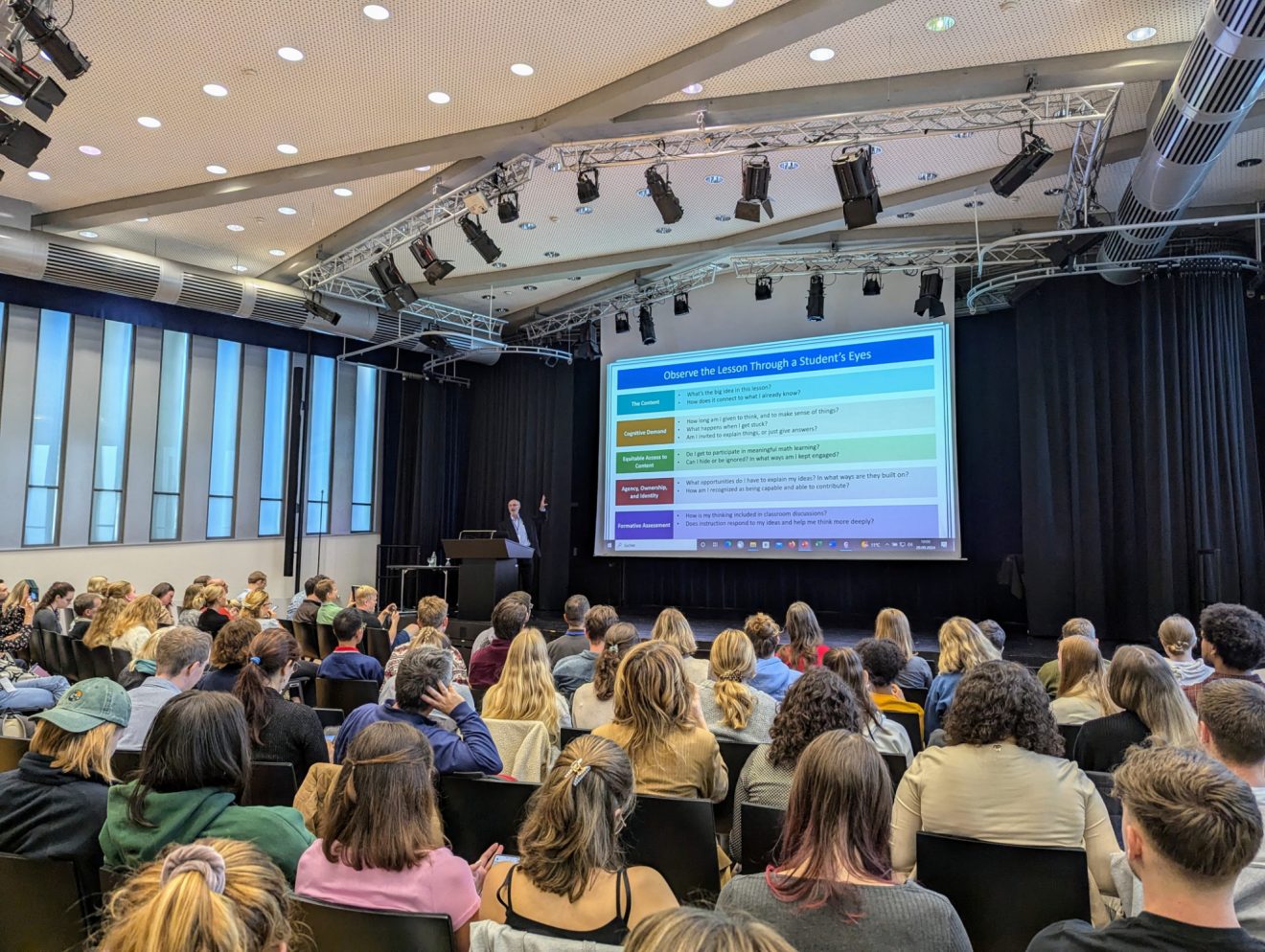 ＂What Matters in Classrooms?＂ FACE Lecture 2024 von Prof. Alan Schoenfeld