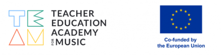 Logos von Projekt TEAM und Co-funded by the European Union